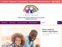 Tablet Screenshot of cuddleoutreach.org